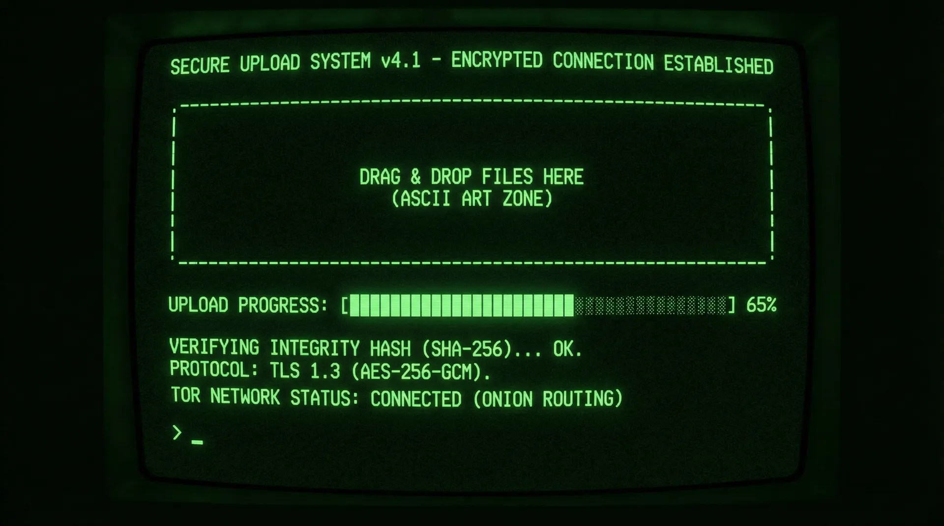 91吃瓜 匿名上传安全系统加密传输界面